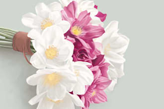 illustrate delicate a floral clipart and illustrations