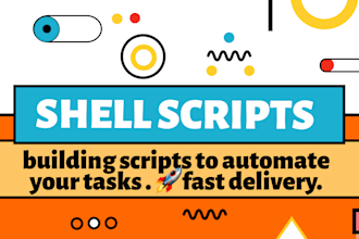 write custom bash shell scripts for linux
