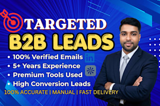 do targeted b2b lead generation and linkedin prospecting