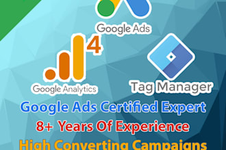 set up conversion tracking with tag manager, google ads and analytics