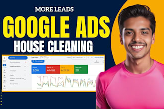 collect house cleaning leads by google ads adwords campaign