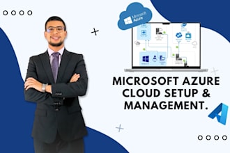 be your azure cloud architect for setup and management