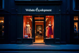 build a beautiful boutique shop website to showcase unique products