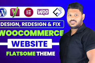 design and customize flatsome theme and fix UX builder issue