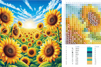 design diamond painting pattern