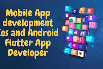do full stack development of app frontend and backend flutter software developer