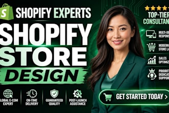 set up a professional shopify store