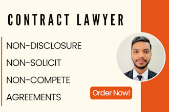 draft your non disclosure, non compete, non solicit agreements