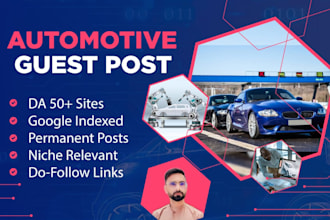 do high da guest post on automotive and car blogs