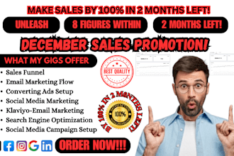 do shopify klaviyo marketing, sales funnel email campaign to boost shopify sales