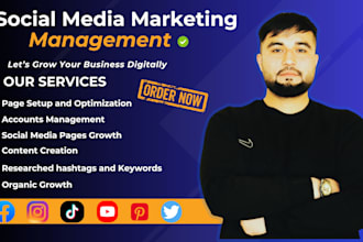 be your pro social media manager and marketing content creator