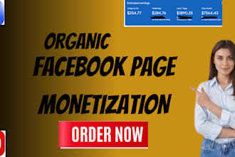 do complete facebook page monetization criteria organically