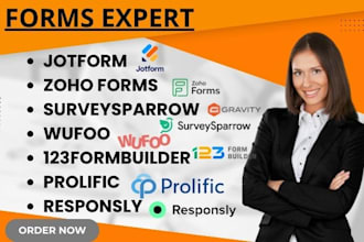setup jotform zoho forms surveysparrow 123formbuilder prolific responsly survey