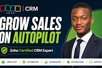 setup zoho CRM, portal, CRM, automation, zoho CRM integration, customization