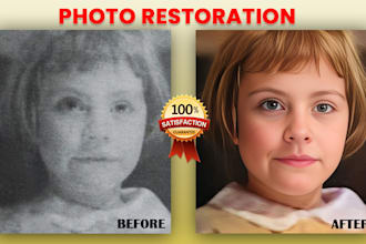 fix restore repair colorize and enhance your old photo