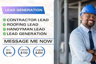 generate construction leads, handyman leads, contractor leads, roofing leads