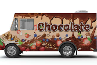 make your food truck stand out with an eye catching wrap