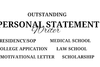 edit your personal statement or college admissions essay