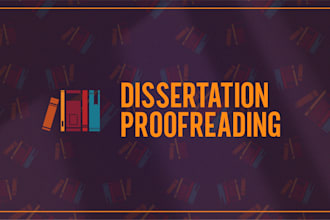 proofread your masters dissertation