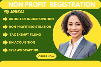 do ein acquisition, nonprofit registration, tax exempt filing