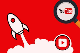 boost video ranking and views as your youtube SEO expert