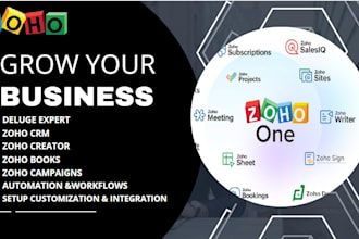 integrate zoho with 3rd party using zapier, zoho flow or apis