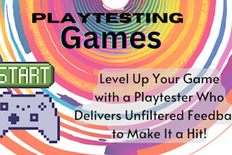 playtest your game, provide feedback, give a steam review