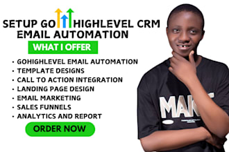 set up gohighlevel crm gohighlevel automation landing page go high level crm