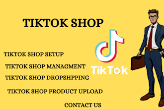 setup usa, uk spain ireland tiktok shop manager dropshipping tiktok shop setup