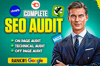 provide a detailed SEO audit to boost your website rankings