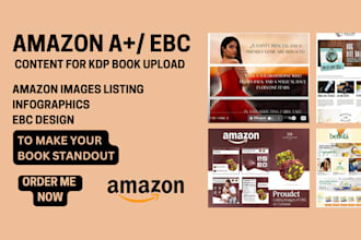 do amazon a plus content ebc content product  images listing amazon kdp upload