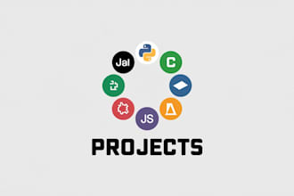 do java , python, c , csharp, js , assembly language tasks and projects