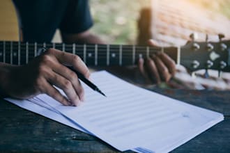 write you a song in any genre