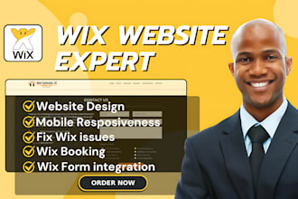 create wix store transfer website revamp clone update edit wix site redesign wix