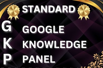 create goog le knowledge panel, knowledgepanel, google panel, for you
