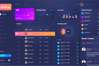 be software developer for credit repair, accounting software, crypto dashboard