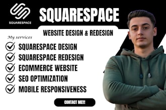squarespace website design, squarespace website redesign, redesign squarespace