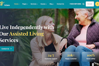 build healthcare agency website, homecare staffing website, healthcare staffing