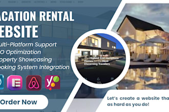 build vacation rental hotel booking website airbnb website lodgify hostaway
