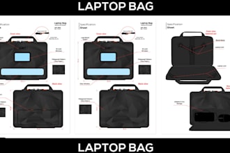 do bag techpack design, laptop bag handbag, tote bag in complete backpack design