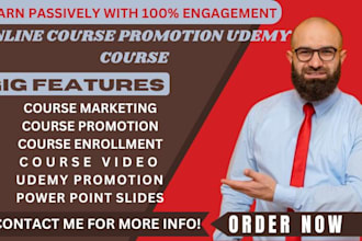 promote udemy online courses through targeted marketing and effective promotion