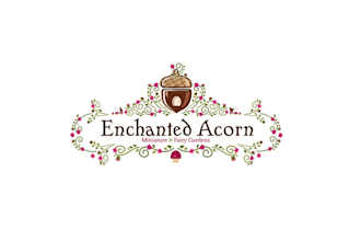 design magical miniature fairy garden business logo