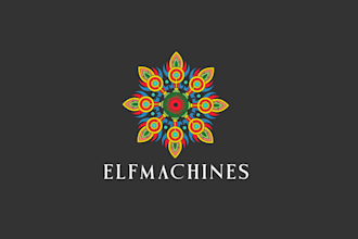 design psychedelic clothing company logo