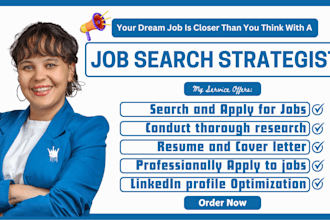 handle job hunting, job application, search and apply for remote jobs onsite job