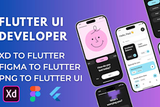 be your flutter UI developer, convert figma to flutter code