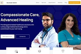 healthcare website, homecare website, medical website dental, assisted living