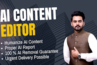 rewrite, proofread, and humanize ai content
