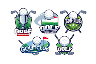 make established important golf logo