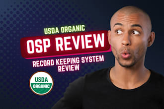 update usda organic system plan and traceability records before the annual audit