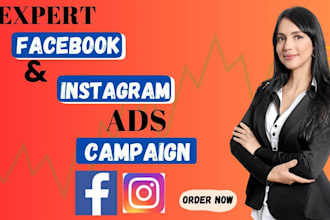 be your professional  campaign manager for facebook and instagram ads